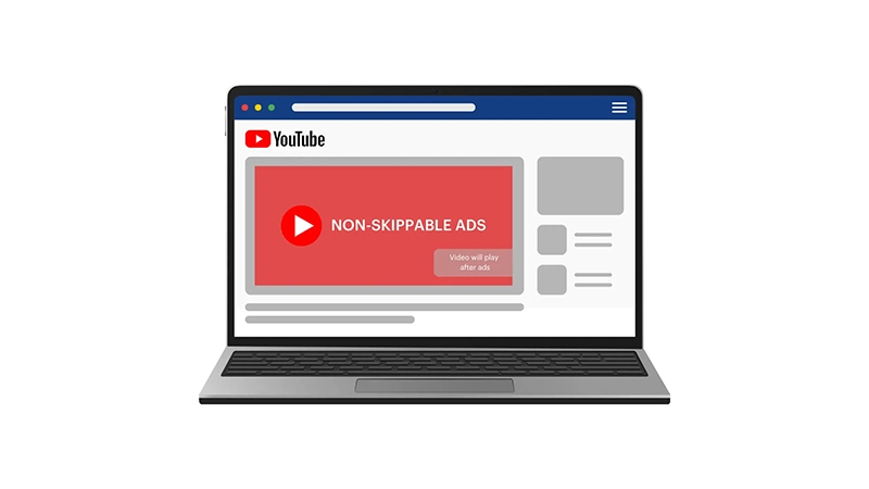 تبلیغ Non-skippable Ads برای جذب مشتری با تبلیغات در یوتیوب