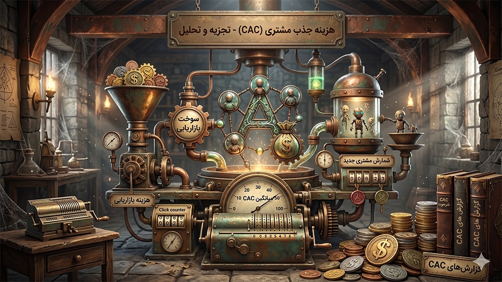 راهنمای محاسبه هزینه جذب مشتری (CAC)